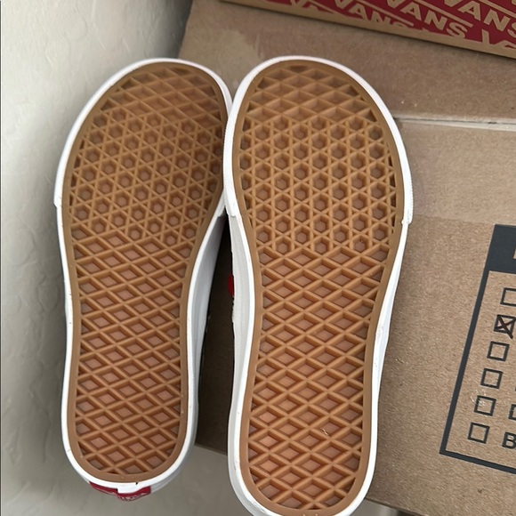 Vans Kids Checkered Black and White Shoes - Picture 2 of 4